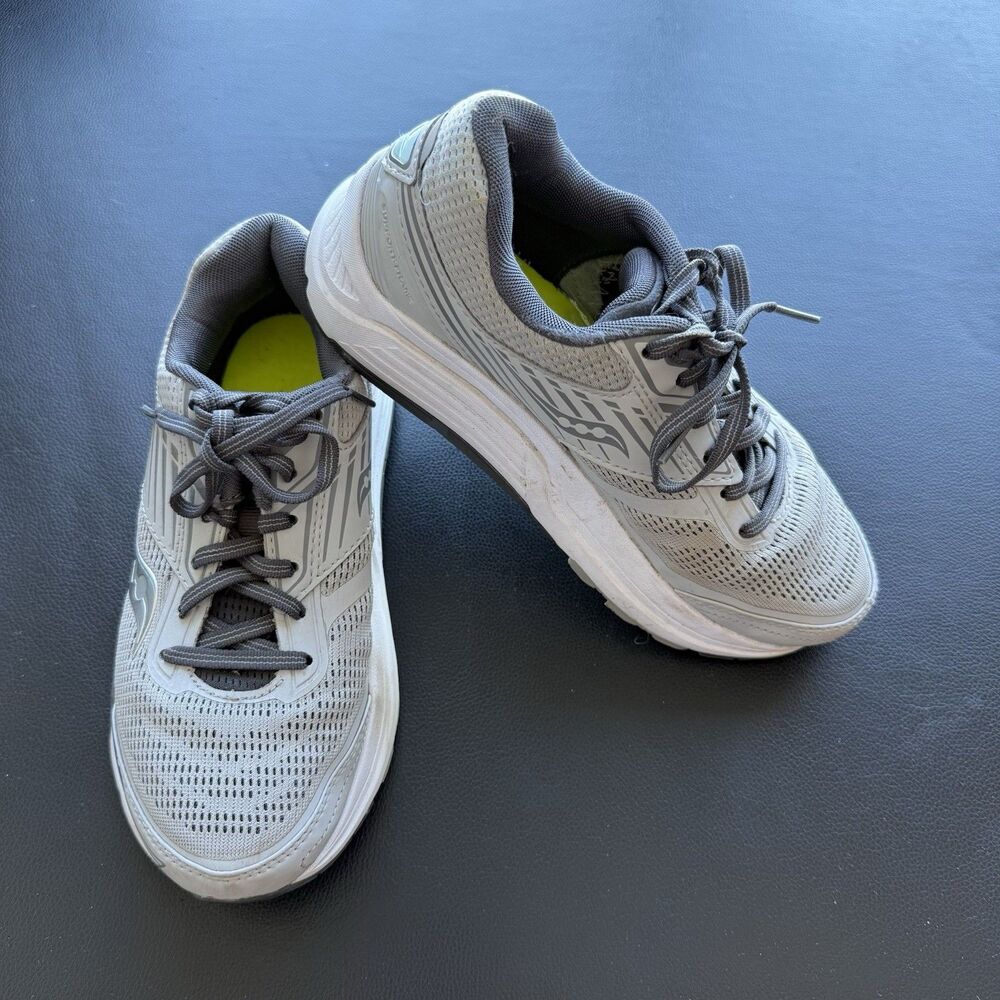 Saucony Echelon 8 Women's Running Shoes Size 6W Wide Alloy/Charcoal S10575-30